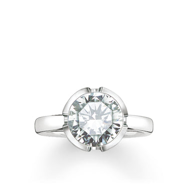 Thomas Sabo Damen Fingerring 925 Silber Silber TR2036-051-14